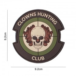 Patch 3D PVC Clowns Hunting Club #3116 35